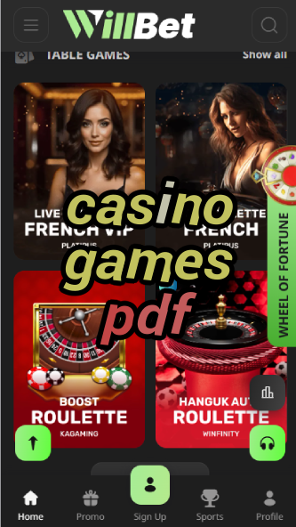 Casino Games PDF - Printable Casino Guides-casinoorder.vip
